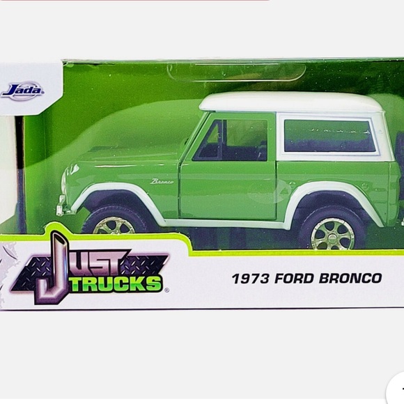 Other - JADA 1973 Ford Bronco 🟩 GREEN 🟩 Just Trucks 1:32 💥NEW 2021💥